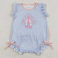 Baby Infant Girls Romper Embroidery Cotton Summer Girls Rompers SR0931