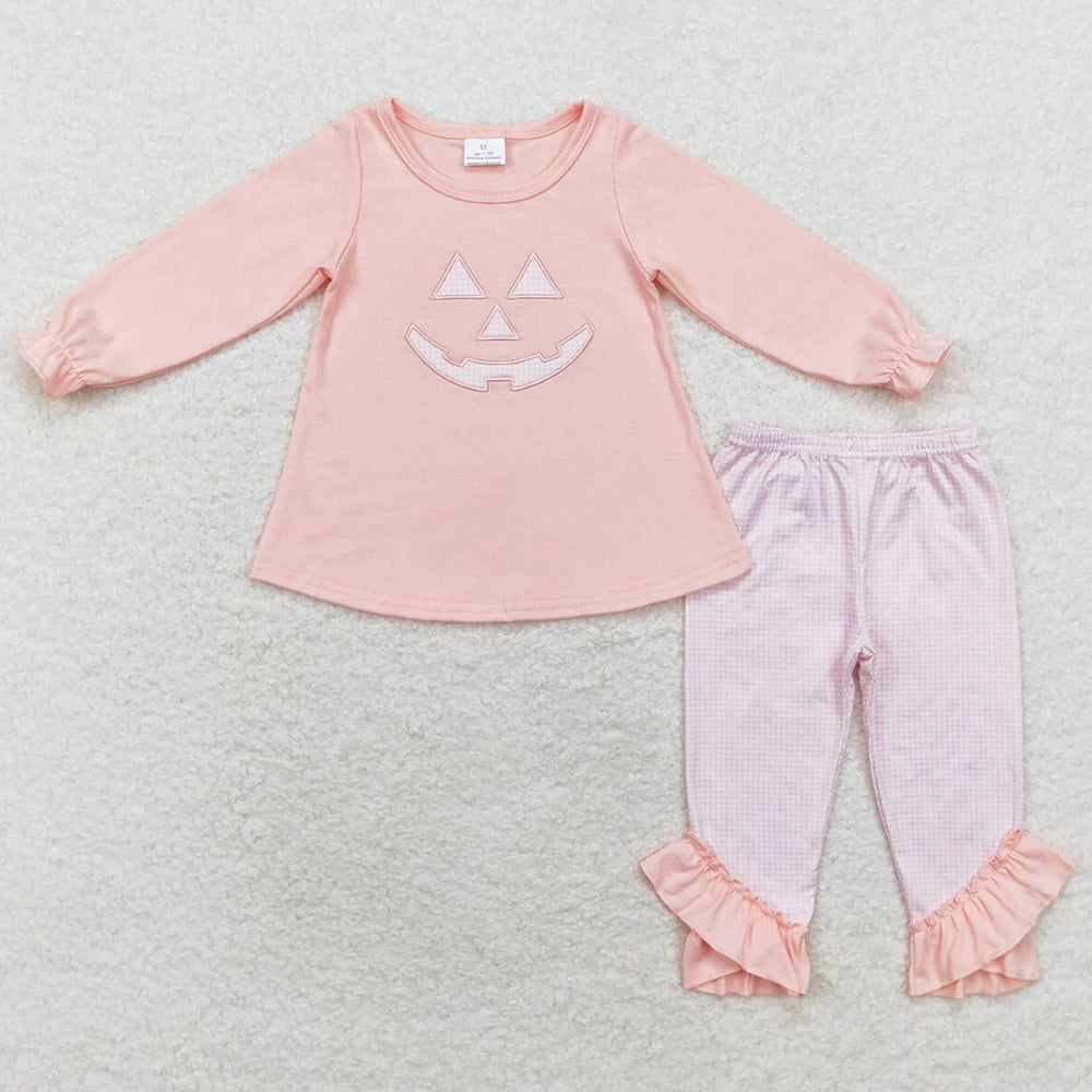 Baby Girls Clothes Halloween Pink Tunic Top Legging Sets GLP1342