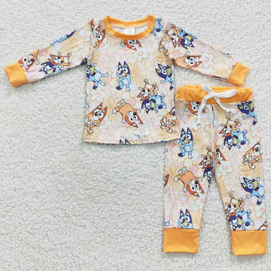 Hot Sale Baby Girls Pajamas Kids Clothes Boys Sleepwear Sets GLP0467