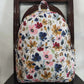 Flower Print Girls Backpacks BA0143