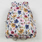 Flower Print Girls Backpacks BA0143