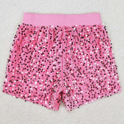 Baby Girls Shorts Pink Sequin Summer Shorts SS0350