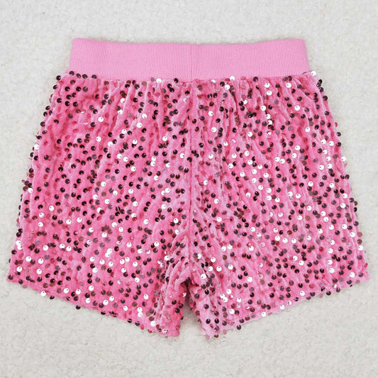 Baby Girls Shorts Pink Sequin Summer Shorts SS0350