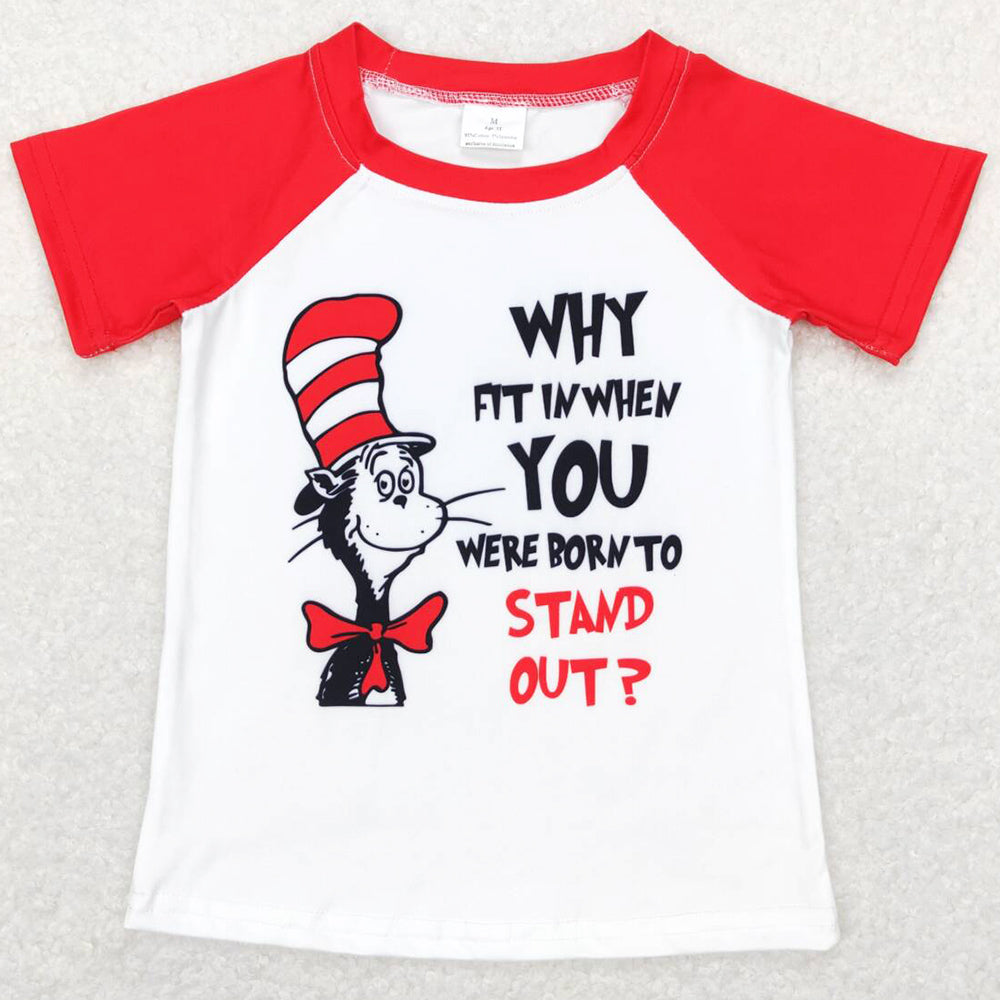 Cartoon Cute Kids Boys Clothes T-shirts BT0480