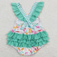 Infant Baby Girls Rompers Mama`s Girl  Embroidery Romper SR1246