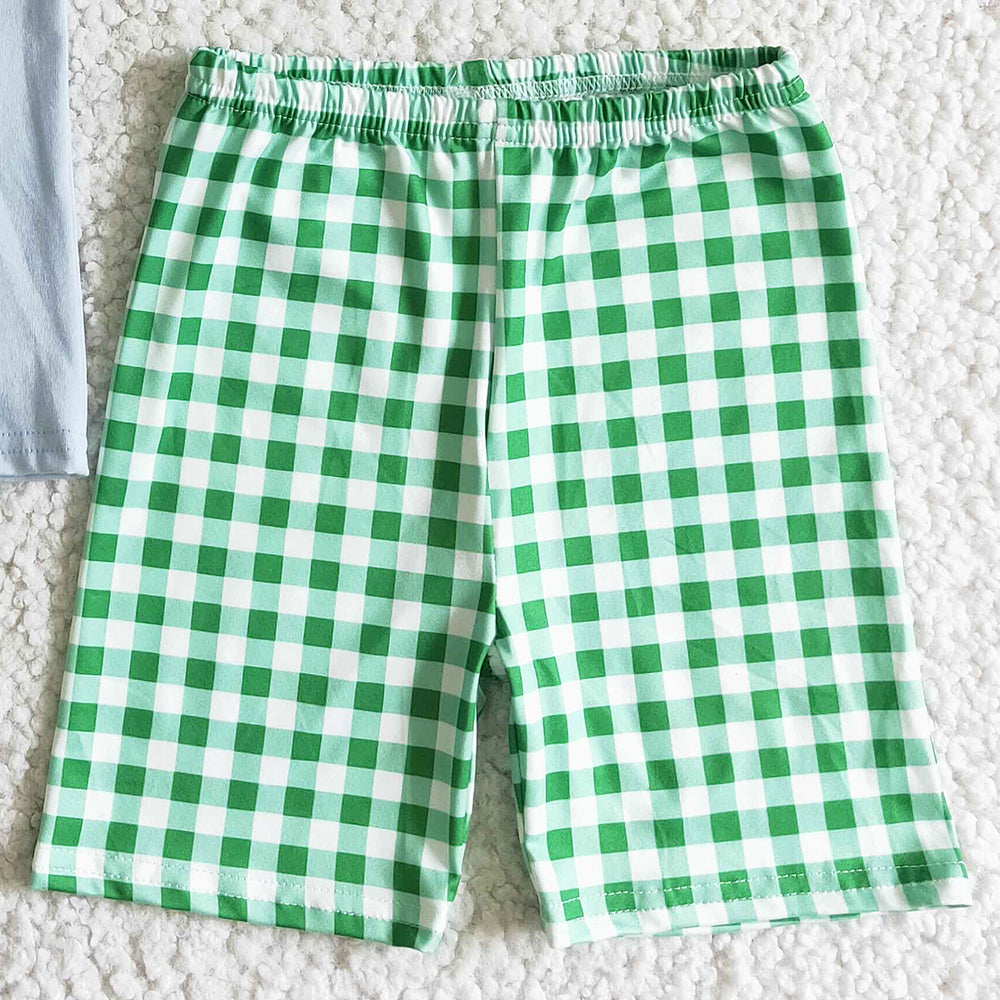 Baby Boy Clothes Cotton Embroidery Chicken Farm Boys Clothing Summer Kids Outfit BSSO0031