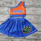 Hot Sale Baby Girls Clothes One Shoulder Top Skirt Clothes Sets preorder MOQ 5