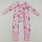 Baby Girls Rompers Howdy Boots Hats Western Two Way Zip Convertible Rompers LR2855 12.8