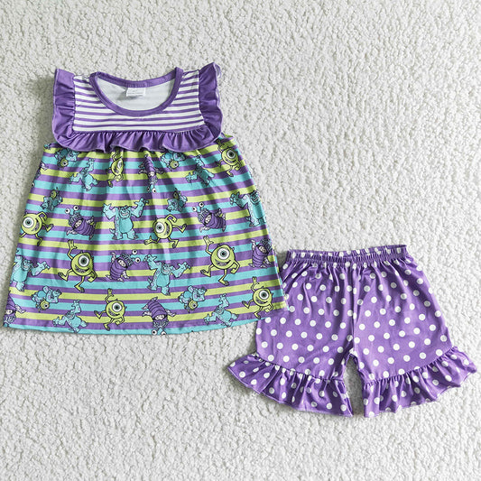 Fashion Baby Boys Clothes Summer Cartoon Kids Sibling Clothing Girls Outfits BSSO0044