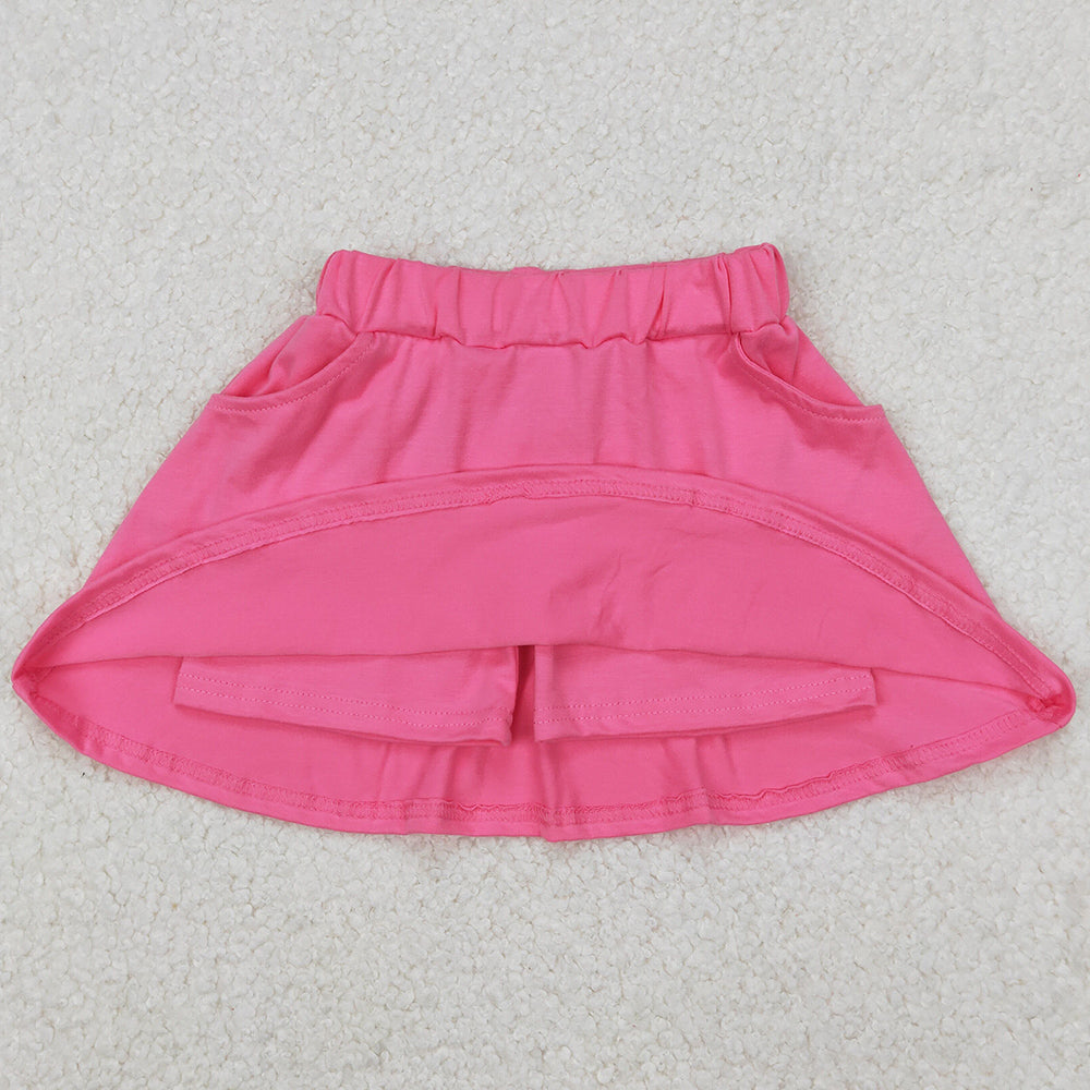 Baby Girls Skirts Dark Pink Pocket Yoga Active Wear Skorts GLK0066 3.20