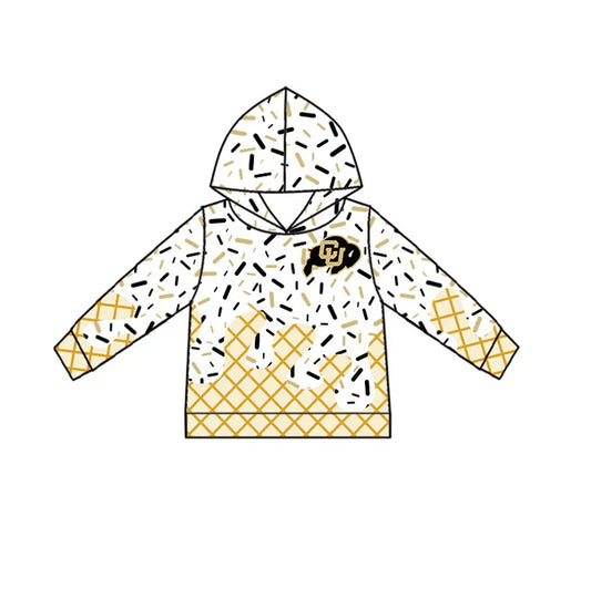 Preorder(moq 5) C U ice cream sprinkle toddler kids team hoodie 8.19
