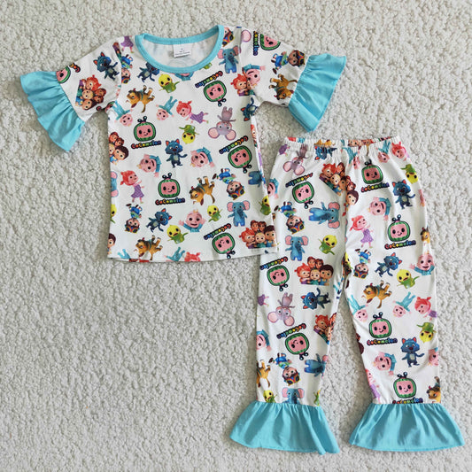 Cute Girls Pajamas Sets A3-2