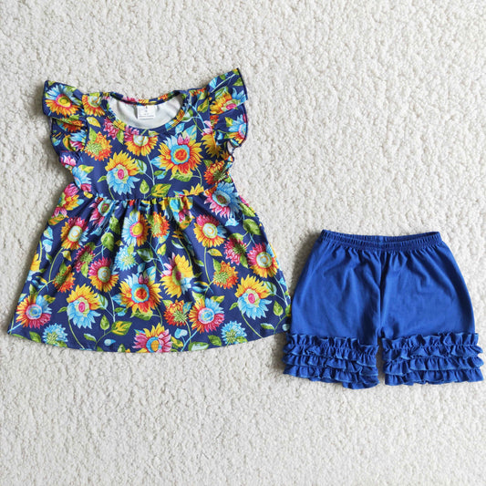 Cute Baby Girls Clothes Shorts Sets B13-13