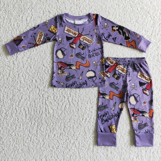 Hot Sale Boys Pajamas Boutique Halloween Kids Clothes Boys Sleepwear BLP0035