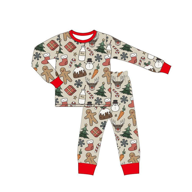 Baby Boys Pajamas Christmas Gifts Tee Shirt Pants Pajamas Sets Preorder BLP0671