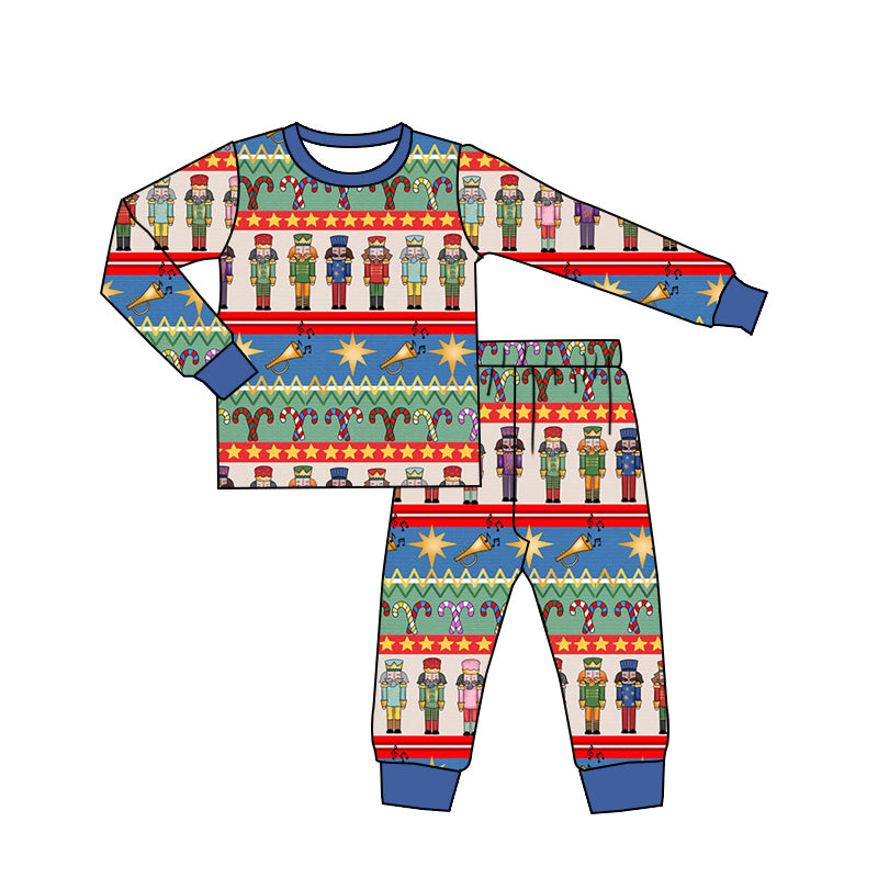 Baby Boys Pajamas Christmas Long Sleeve Top Pants Pajamas Sets Preorder BLP0887