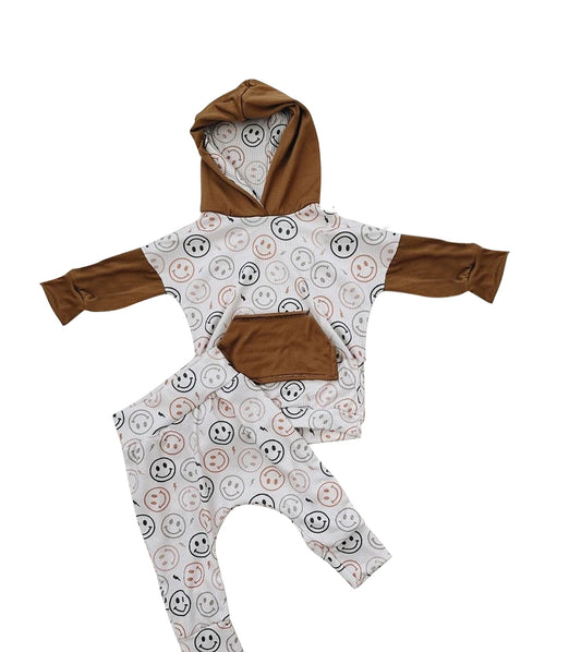 Baby Boys Clothes Hooded Tops Jogger Pants Sets Preorder BLP0914