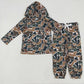 Sibling Baby Boys Camouflage Hooded Top Jogger Pants Outfits Clothes Sets 11.5
