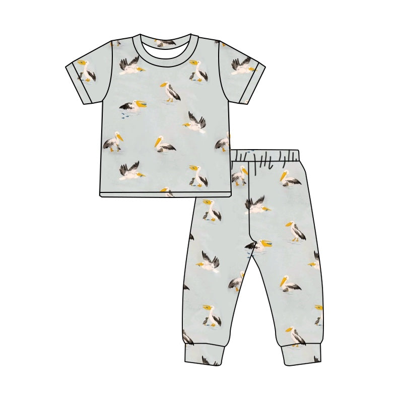 Baby Boys Pajamas Hunting Ducks Top Pants Pajamas Sets Preorder BSPO0491