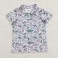 Sibling Baby Boys Short Sleeve Southern Camo Button Polo Shirts Tops