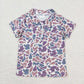 Sibling Baby Boys Short Sleeve Southern Camo Button Polo Shirts Tops