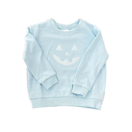 Baby Boys Clothes Top Halloween Blue Long Sleeve Tee Shirts Tops Preorder BT0832