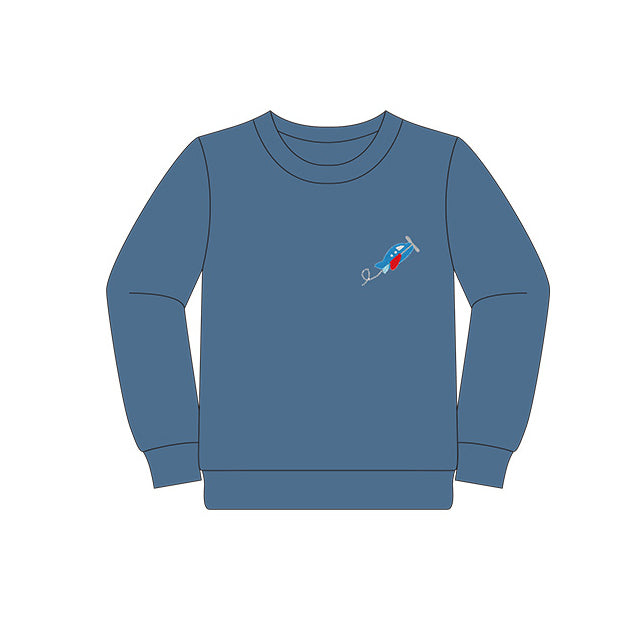 Baby Boys Clothes Blue Plane Long Sleeve Tee Shirts Tops Preorder BT0877