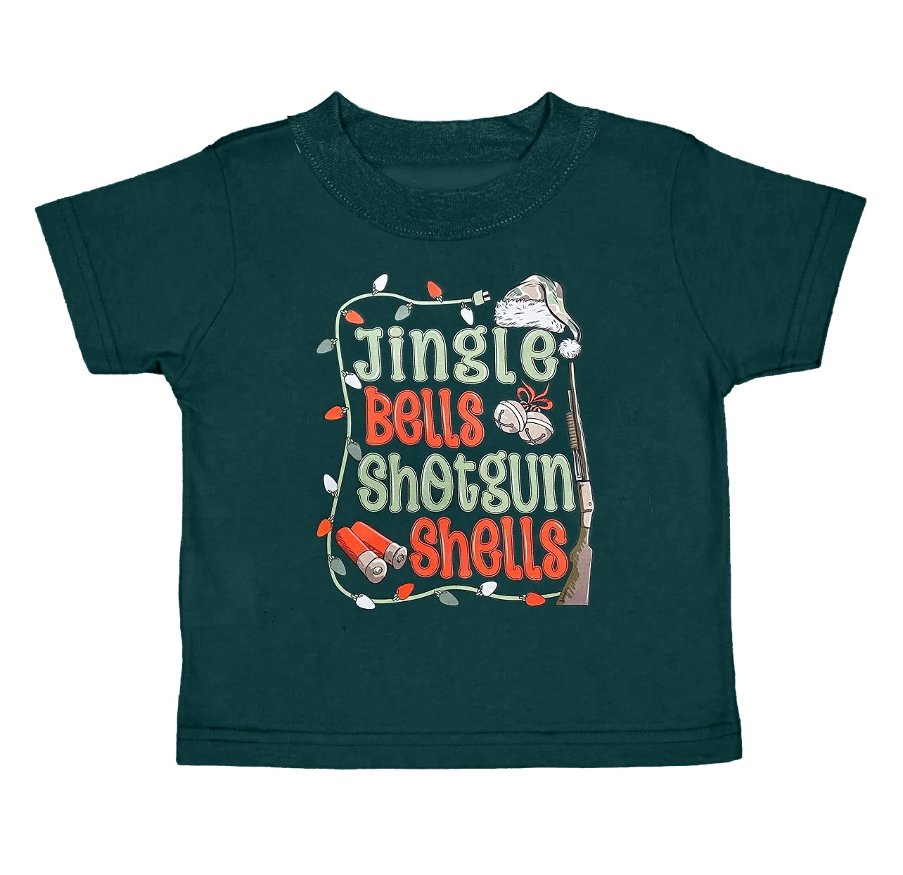 Baby Boys T-shirts Christmas Jingle Bells Short Sleeve Tops Preorder BT0900