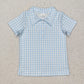 Sibling Baby Boys Short Sleeve Colorful Stripe Button Polo Shirts Tops