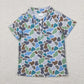 Sibling Baby Boys Short Sleeve Southern Camo Button Polo Shirts Tops