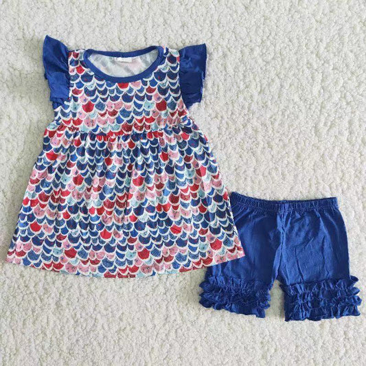 Summer Baby Girls Clothes Boutique Toddler Girls Clothes Outfits C9-1