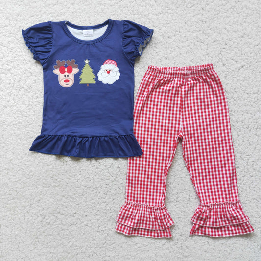 Boutique Kids Girls Clothes Christmas Sets D1-2