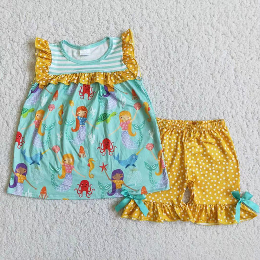 Boutique Baby Kids Girls Clothes Summer Sets D9-11
