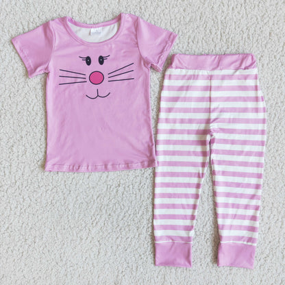 Easter Baby Kids Sibling Pajamas Sleepwear Sets D7-5 E3-27