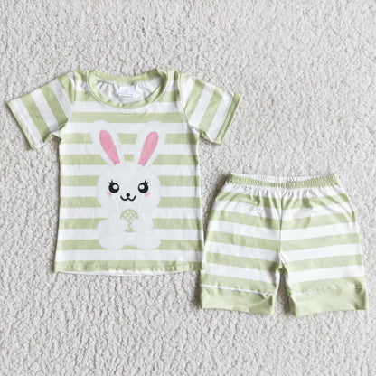 Easter Kids Sibling Pajamas Boys Girls Sleepwear Sets E7-17