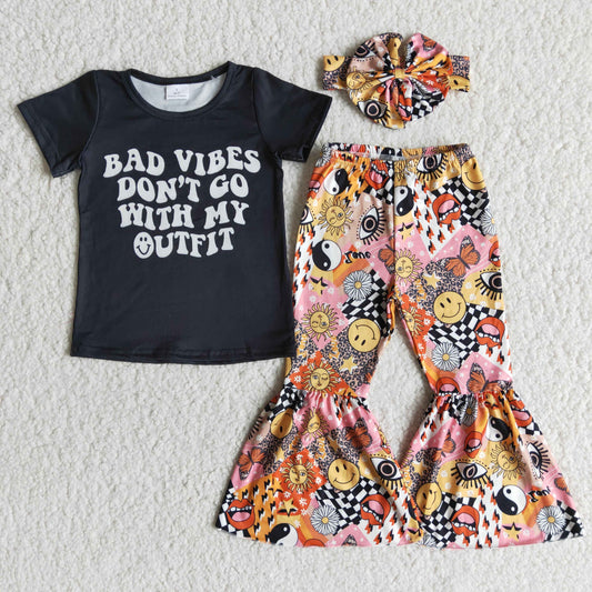 RTS Baby Girls Clothes Wholesale Kids Clothes Girls Western Style Sets E7-1