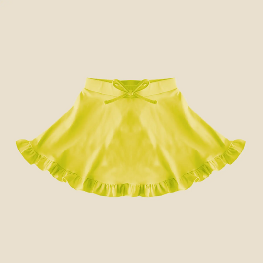 Baby Girls Skirts Yellow Yoga Active Wear Skirt Preorder GLK0090 4.7