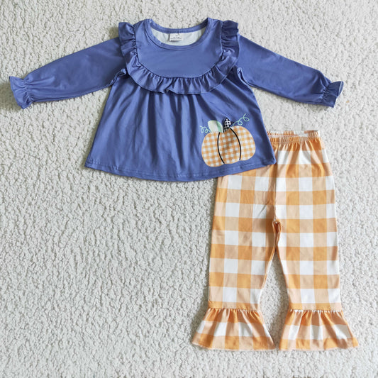 New Halloween Baby Girl Clothes Pumpkin Outfits GLP0253 10.3