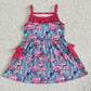 Summer Girls Dress Cute Baby Girl Clothes Set Boutique Kids Sibling Clothing Sister Outfits GSD0078