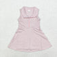 Sibling 8 Colors Baby Girls Dress Athletic Zip Active Wear Dresses