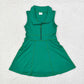 Sibling 8 Colors Baby Girls Dress Athletic Zip Active Wear Dresses