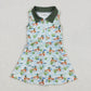 Sibling 8 Colors Baby Girls Dress Athletic Zip Active Wear Dresses