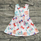 Baby Girls Dress Colorful Hero Bows Athletic Active Wear Knee Length Dresses Preorder GSD2049 5.12