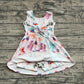 Baby Girls Dress Colorful Hero Bows Athletic Active Wear Knee Length Dresses Preorder GSD2049 5.12