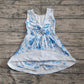 Baby Girls Dress Blue Castles Yoga Skort Knee Length Dresses Preorder GSD2200 4.12