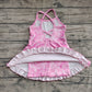 Baby Girls Dress Pink Strap Butterfly Yoga Ruffle Knee Length Dresses Preorder GSD2292 5.2