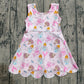 Preorder Baby Girls Dress Pink Sleeveless Princess Yoga Knee Length Dresses GSD2489
