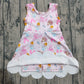 Preorder Baby Girls Dress Pink Sleeveless Princess Yoga Knee Length Dresses GSD2489