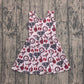Baby Girls Dress Elephants A Team Yoga Active Shorts Knee Length Dresses Preorder GSD3582