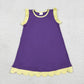Sibling Baby Girls Sleeveless Scallop Knee Length Dresses